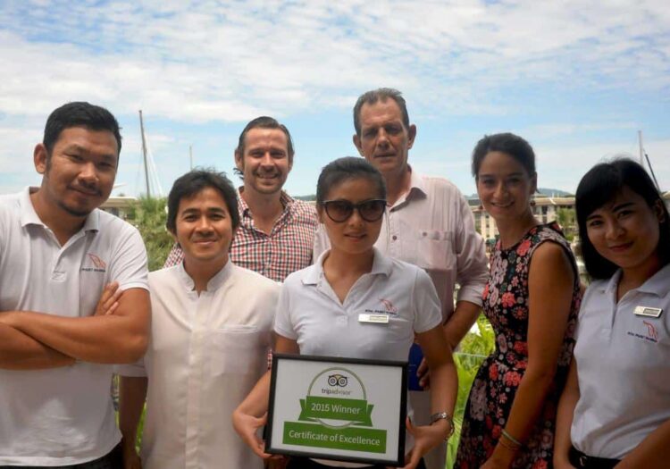 Travellers honour Royal Phuket Marina with TripAdvisor accolade